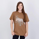 Camiseta Approve Tiger Feminina MARROM