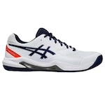 Tênis Asics Gel Dedicate 8 Clay - Masculino BRANCO/AZUL ESC