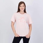 Camiseta adidas Graphic Camo Feminina ROSA