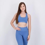 Top Fitness Area Star - Feminino AZUL