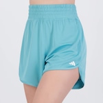 Shorts adidas Pacer Knit High - Feminino VERDE