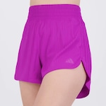 Shorts adidas Pacer Rib Treino - Feminino ROXO