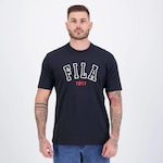 Camiseta Fila Comfort Classic Masculina PRETO