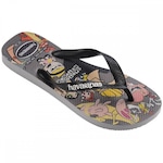 Chinelo Havaianas Top Warner Masculino PRETO