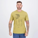 Camiseta adidas Messi Grafica Masculina BEGE