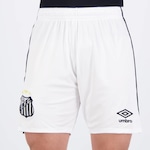 Calção do Santos I Umbro 2024 Masculino PRETO