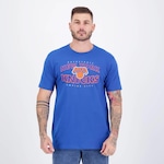 Camiseta Nba Nicktown New York Knicks Masculina AZUL