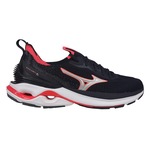 Tênis Mizuno Wave Mirai 6 - Feminino PRETO/ROSA