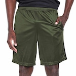 Shorts adidas 3 Listras - Masculino VERDE/PRETO