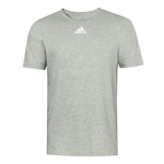 Camiseta adidas M/C Small Logo Masculina CINZA/BRANCO