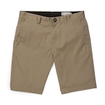 Bermuda Passeio Volcom Frickin Modern Stretch Chino - Masculina BEGE