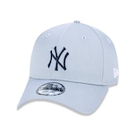 Boné New Era 9Forty Mlb New York Yankees Basic - Snapback - Adulto CINZA