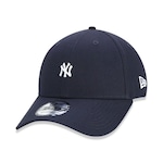 Boné New Era 9Forty Mlb New York Yankees Mini Logo Ny - Snapback - Adulto AZUL