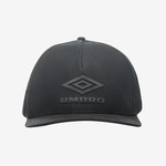 Boné Aba Curva Umbro Big Logo - Fechado - Adulto PRETO