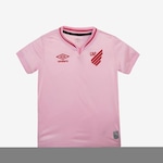 Camisa do Atletico Paranaense Umbro Outubro Rosa 2024 - Infantil ROSA