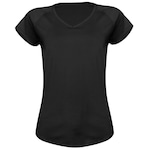 Camiseta Run More Alongada Feminina PRETO