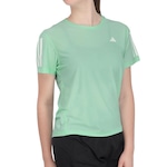 Camiseta adidas Own The Run Basic Feminina VERDE