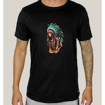 Camiseta Masculina Prime Wss Tribal Essence PRETO