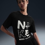 Camiseta Nike Sportswerar - Feminina PRETO/BRANCO