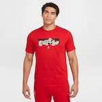 Camiseta Nike Dri-Fit Ja Morant - Masculina VERMELHO/CINZA