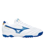 Chuteira Society Mizuno Morelia Classic As - Adulto BRANCO