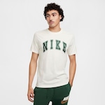 Camiseta Nike Sportswear Club - Masculina BRANCO/VERDE