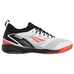 Chuteira Futsal Penalty Max 500 Locker Y-3 - Adulto BRANCO/VERMELHO