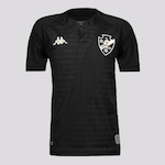 Camisa do Vasco Iii 2024 Kappa - Infantil PRETO