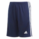 Shorts adidas Squadra 21 - Infantil AZUL ESC/BRANCO