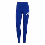 Calça Legging adidas Logo - Feminina AZUL/BRANCO