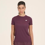 Camiseta New Balance Sport Essentials - Feminina ROXO