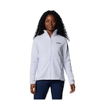 Jaqueta Columbia Sweater Weather Full Zip Ii Snowdrift Feminina BRANCO/ROXO