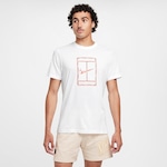 Camiseta Nikecourt Dri-Fit Heritage - Masculina BRANCO