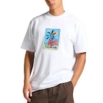 Camiseta Volcom Silk Mc Comfort Tarot Tiger - Masculina BRANCO