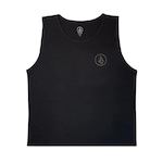 Camiseta Regata Volcom Rubber Masculina PRETO