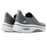 Tênis Skechers Go Walk Arch Fit 2.0 Slip On Masculino CINZA