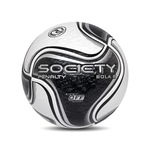 Bola de Society Penalty 8X BRANCO/PRETO