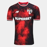 Camisa do São Paulo New Balance Comemorativa Spfc - Masculina VERMELHO