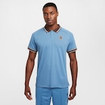 Camisa Polo Nikecourt Heritage - Masculina AZUL