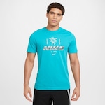 Camiseta Nike Fri-Fit Gfx - Masculina AZUL/BRANCO