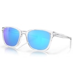 Óculos de Sol Oakley Ojector Polished Clear Prizm Sapphire BRANCO