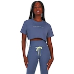 Cropped Alto Giro Sport Way Of Life - Feminina AZUL