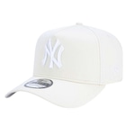 Boné Aba Curva New Era 9Forty A-Frame New York Yankees - Snapback - Adulto AMARELO