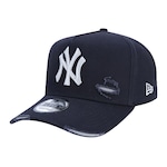 Boné Aba Curva New Era 9Forty A-Frame Neyyan Destroyed - strapback - Adulto AZUL