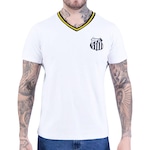 Camiseta do Santos Braziline Clube - Masculina BRANCO