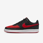 Tênis Nikecourt Vision Low - Adulto PRETO/VERMELHO