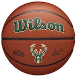 Bola de Basquete Wilson Nba Team Alliance Milwaukee Bucks #7 MARROM