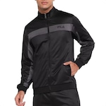 Agasalho Fila Essence - Masculino PRETO/CINZA