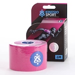 Bandagem Elástica Adesiva Kinesiosport 5.0Cm X 6M - Unissex ROSA