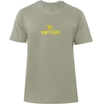 Camiseta Rip Curl Icon Sand Dune - Masculina BEGE